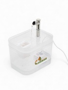 Фонтан для кошек и собак 1,5 л, 16,5 х 13 х 12 см, евророзетка, прозрачный 10926894