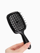 Расчёска массажная прям-к 7,5*17±1см черн пак QF 10934381