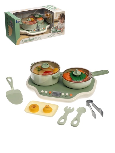 Игровой набор «Кухня», звуковые и световые эффекты, 19 предметов