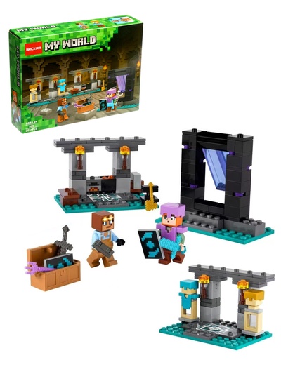 Конструктор блочный «Мой Мир. Оружейная палата», 203 детали