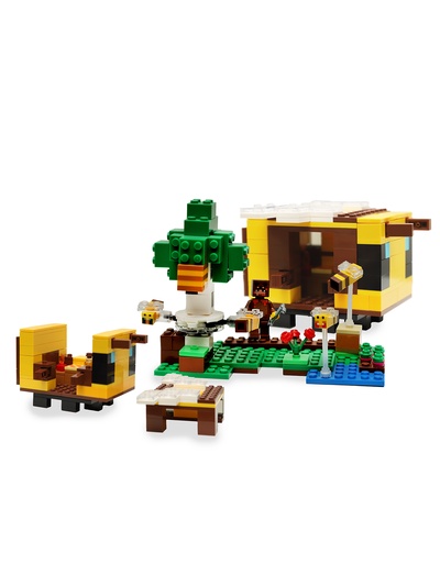 Конструктор блочный «Мой Мир. Пчелиный коттедж» Brick, 254 детали