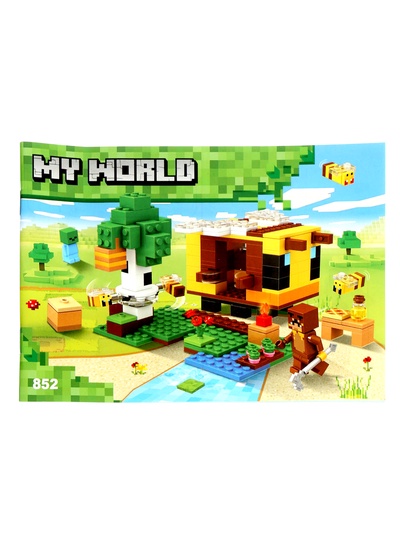 Конструктор блочный «Мой Мир. Пчелиный коттедж» Brick, 254 детали