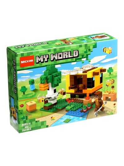 Конструктор блочный «Мой Мир. Пчелиный коттедж» Brick, 254 детали