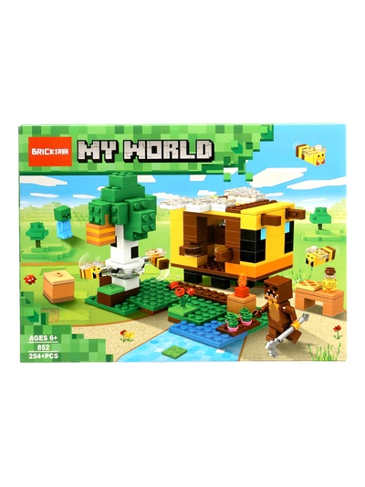Конструктор блочный «Мой Мир. Пчелиный коттедж» Brick, 254 детали