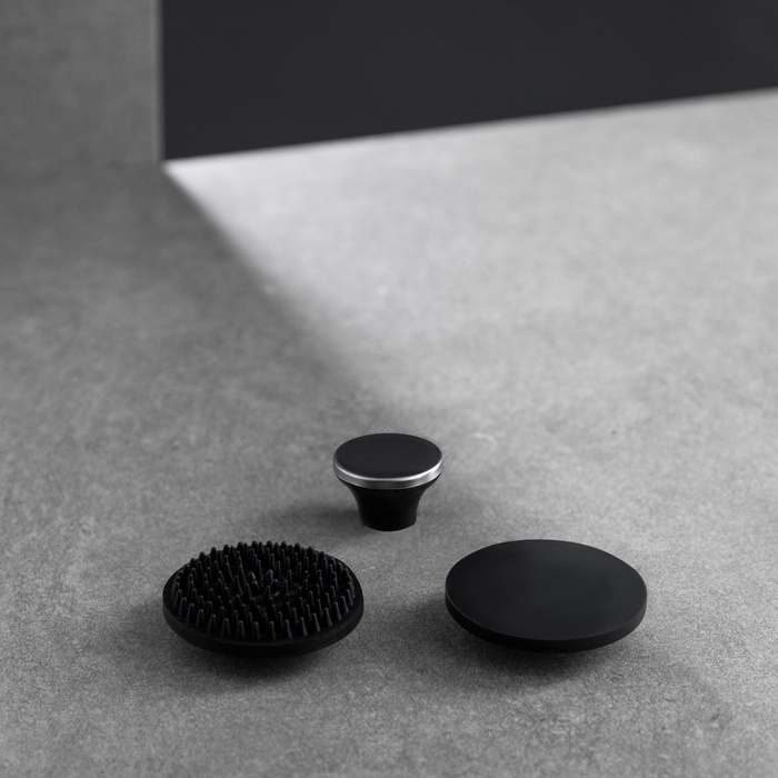 Массажёр для тела LEM-11, перкуссионный, 9 насадок, 9 режимов, чёрный - фото 51881441