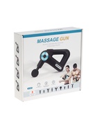 Массажёр для тела LEM-11, перкуссионный, 9 насадок, 9 режимов, чёрный - Фото 18