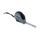 Рулетка ТУНДРА, двухкомпонентный корпус, автостоп, 3 м × 16 мм - Фото 5