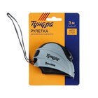 Рулетка ТУНДРА, двухкомпонентный корпус, автостоп, 3 м × 16 мм - Фото 7