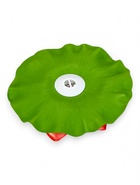 Садовый светильник для водоемов 28 х 28 х 9 см на солнечной бат-е "Лотос" красный N008 10933413