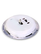 Садовый светильник для водоемов 28 х 28 х 9 см на солнечной бат-е "Лотос" лиловый N009 10933414