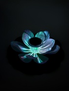 Садовый светильник для водоемов 28 х 28 х 9  см на солнечной бат-е "Лотос" бел N011 10933416