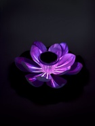 Садовый светильник для водоемов 28 х 28 х 9  см на солнечной бат-е "Лотос" бел N011 10933416