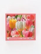 Коробка складная «Тюльпаны», 20×18×5 см - Фото 5
