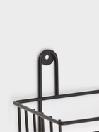 Полка для ванной прямоугольная, 2-х ярусная, 29×12.5×30 см, чёрная - Фото 2