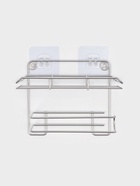 Держатель для туалетной бумаги с полочкой, 19×10×14.5 см, хром - Фото 4