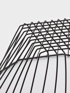 Корзинка - ваза для фруктов «Квадраты», 29×11.5 см, чёрная 10954137