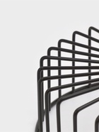 Корзинка - ваза для фруктов «Горшок», 23×23×7 см, чёрная - фото 14999002