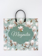 Пакет «Магнолия», полиэтиленовый с пластиковой ручкой, 38×34 + 3 см, 90 мкм - Фото 1