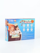 УЦЕНКА Рисуем песком "Дружные зверята", планшет с песком, мод. Tb-02 - Фото 3