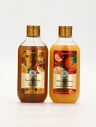 Подарочный набор новогодний в корзине, гель для душа, пена для ванны, мочалка и полотенце, URAL LAB 10952762