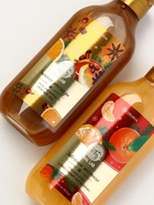 Подарочный набор новогодний в корзине, гель для душа, пена для ванны, мочалка и полотенце, URAL LAB 10952762