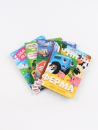 Набор картонных книг с глазками «Синий трактор», 4 шт. по 10 стр. - фото 119824056