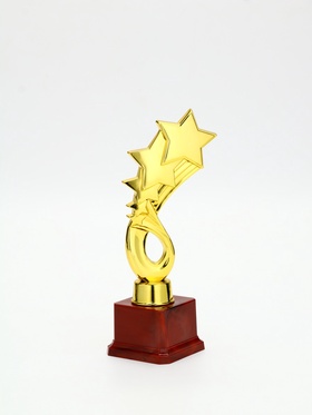 Наградная фигура «4 звезды», подставка пластик