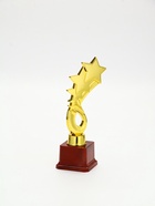 Наградная фигура «4 звезды», подставка пластик - фото 63634766