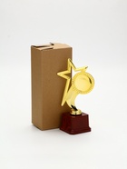 Наградная фигура под нанесение «Звезда», подставка пластик - фото 63634775