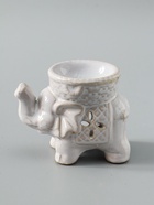 УЦЕНКА Аромалампа керамика "Слоненок" глянец МИКС 9х9,5х6 см - Фото 1