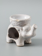 УЦЕНКА Аромалампа керамика "Слоненок" глянец МИКС 9х9,5х6 см - Фото 3