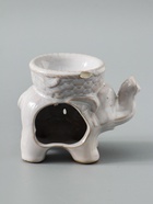 УЦЕНКА Аромалампа керамика "Слоненок" глянец МИКС 9х9,5х6 см - Фото 4