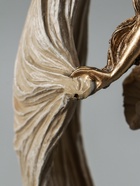 УЦЕНКА Сувенир полистоун "Лёгкость" бронза, песочно-белый 17,5х7,5х29 см - фото 14999148