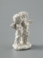 УЦЕНКА Статуэтка "Ангелы шепчутся" 9х8х4 см, перламутр - фото 14999162