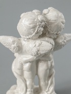 УЦЕНКА Статуэтка "Ангелы шепчутся" 9х8х4 см, перламутр - фото 14999165