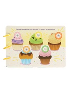 Развивающая книга с бомбошками, 133 липучки - фото 809381055