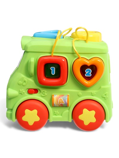 Музыкальная игрушка «Автобус» световые и звуковые эффекты