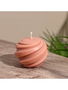 Свеча фигурная формовая «Шар», 5×5×5 см, соевый воск, МИКС - Фото 4