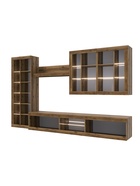 УЦЕНКА Гостиная Прага 2 Дуб Делано/ Графит Софт - Фото 4