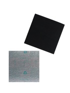 Ковролин самоклеящийся для пола и для стен, 300×300 мм, цвет чёрный, 10 шт. 10936402