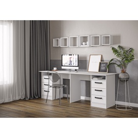 {{photo.Alt || photo.Description || 'УЦЕНКА Стол письменый СТН-3, 2040×600×750, Белый брилл/Белый глянец'}}