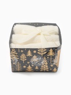 Набор махровых полотенец Merry Christmas, 3 шт., бежевые, 30×30 см, хлопок 340 г/м² - Фото 11