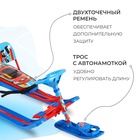 УЦЕНКА Снегокат «Тимка спорт 4-1» Sportcar, со спинкой, красный, синий, ТС4-1/SC2 Nika Kids - Фото 3