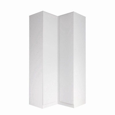 УЦЕНКА Шкаф угловой Мадера, 960/960×520×2100, Белый