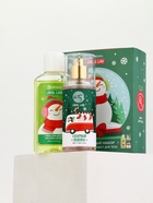 Подарочный набор новогодний «Снеговичок», гель для душа 100 мл и мист для тела, URAL LAB 10880676