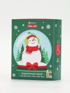 Подарочный набор новогодний «Снеговичок», гель для душа 100 мл и мист для тела, URAL LAB 10880676