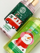 Подарочный набор новогодний «Снеговичок», гель для душа 100 мл и мист для тела, URAL LAB 10880676
