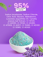 Соль для ванн шипучая Candy bath bar с пеной, 100 г - Фото 2