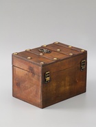 УЦЕНКА Шкатулка сундук дерево «Лев. С заклёпками» коричневая 21.8×15.5×15 см - Фото 4