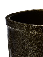 УЦЕНКА Горшок цветочный с поддоном 5 л, темное золото керамика, «Греция» (М) - Фото 6